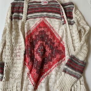 Justice Boho Cardigan